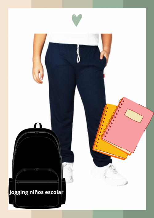 pantalón Unixe escolar azul 