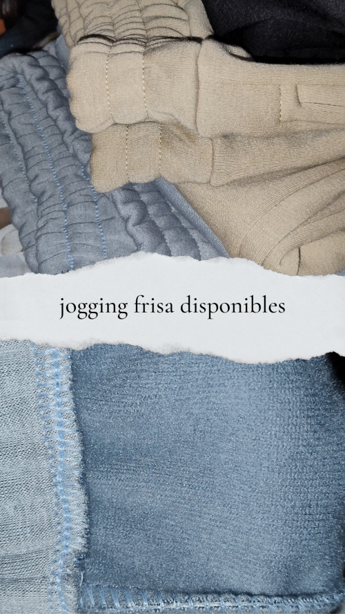 JOGGINS MUJER SUPER FRIZZA,CON PUÑO