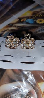 PARA DE BROCHES CON PERLAS