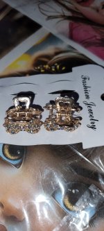 PARA DE BROCHES CON PERLAS